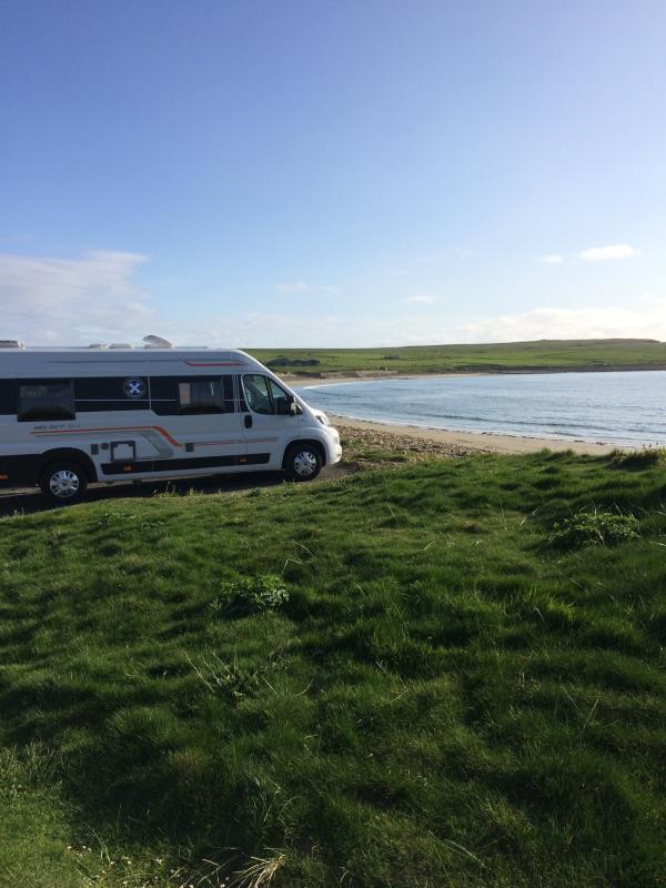 Touring Scotland with a motorhome in search for native Scottish wildlife